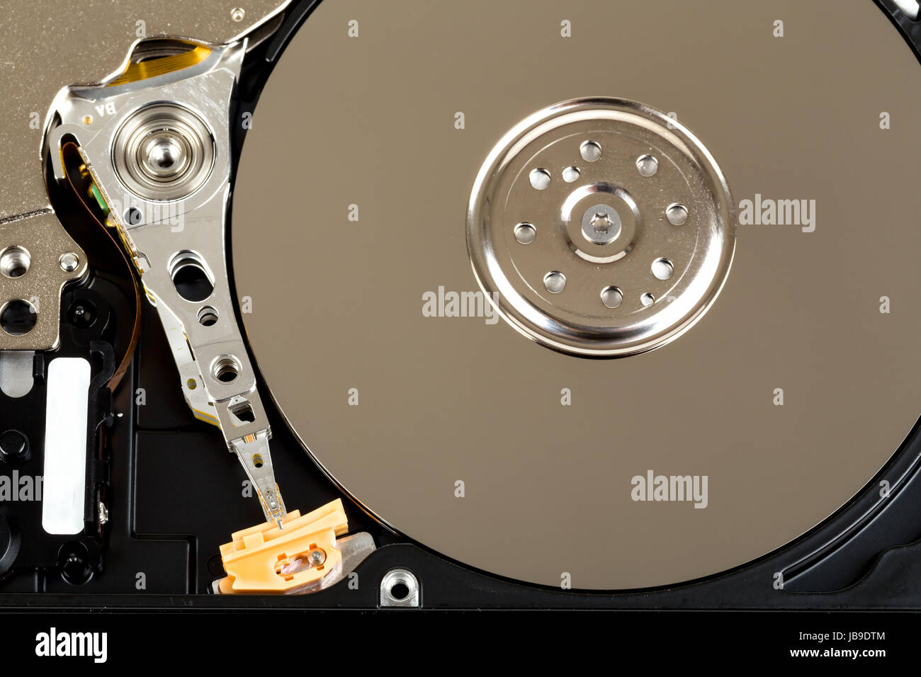 Dettaglio della scoperta 2,5 pollici notebook hard drive Foto Stock