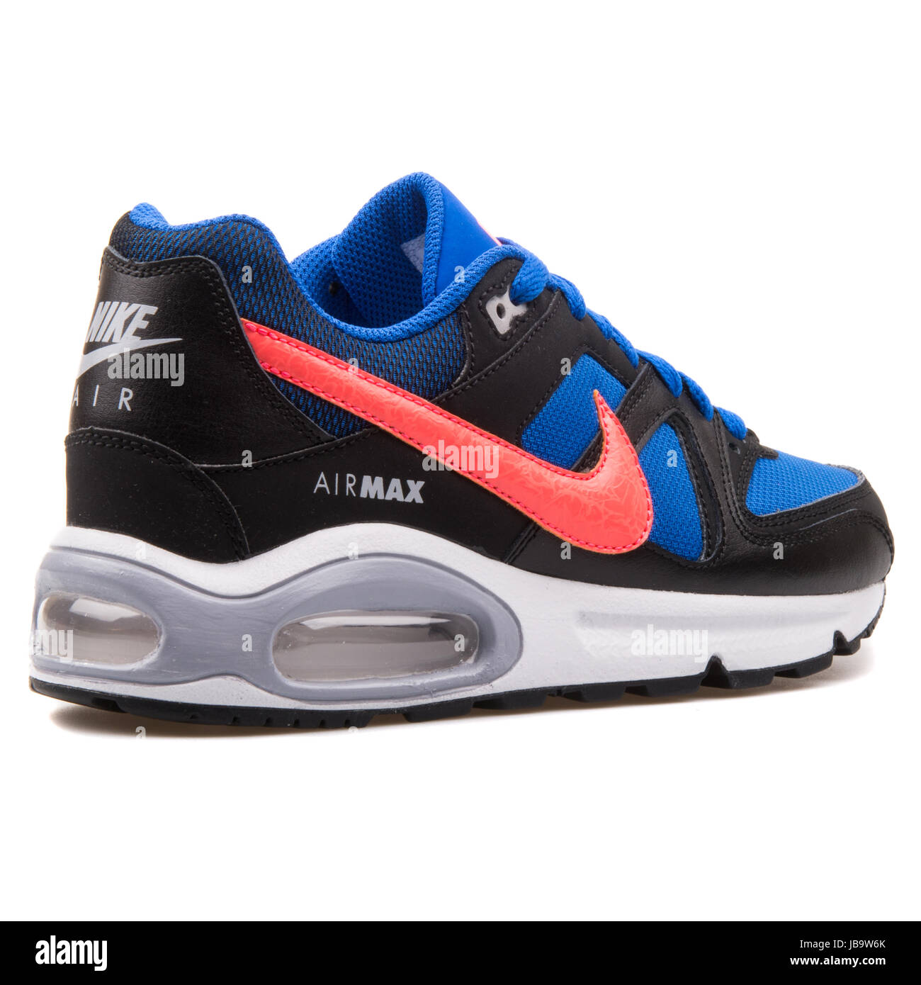 Nike Air Max Command GS Blu Nero e Rosso di gioventu scarpe running 407759 480 Foto stock Alamy