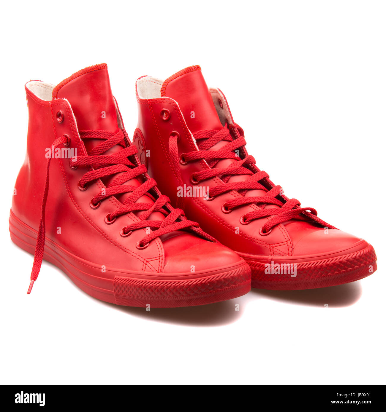 converse doppio fondo rosso