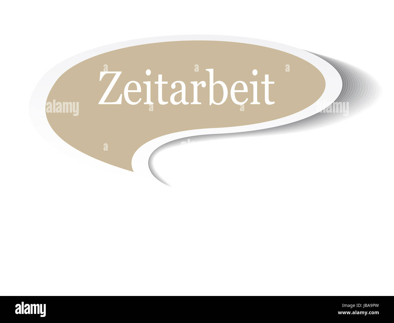 lavoro temporaneo Foto Stock