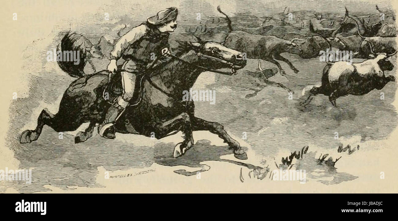 "Il nostro paese: West" (1897) Foto Stock