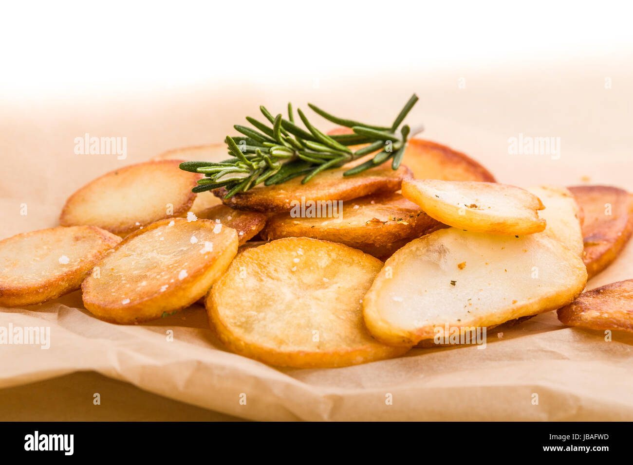 Bratkartoffeln Foto Stock
