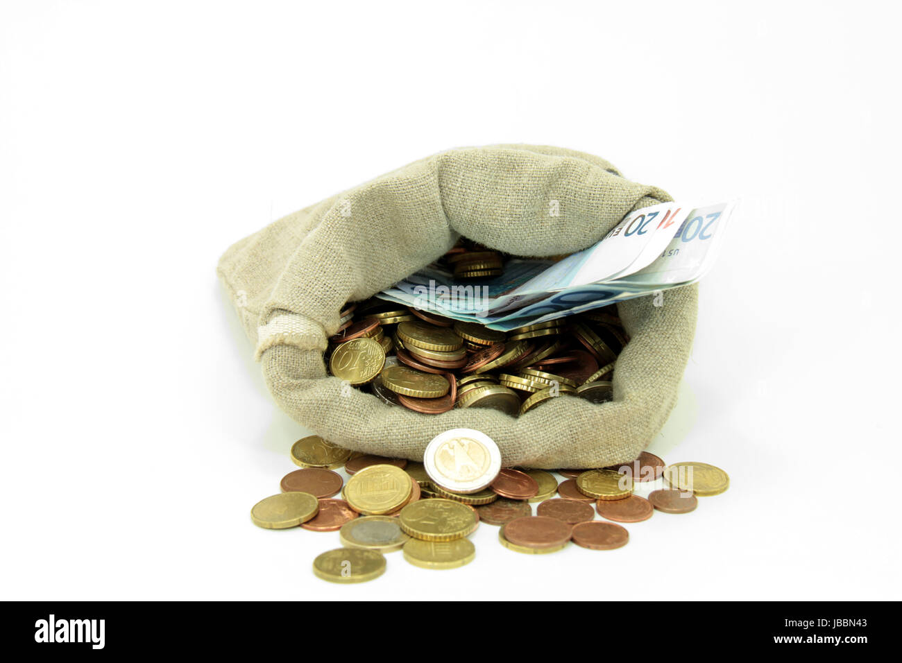 Valuta europea Foto Stock