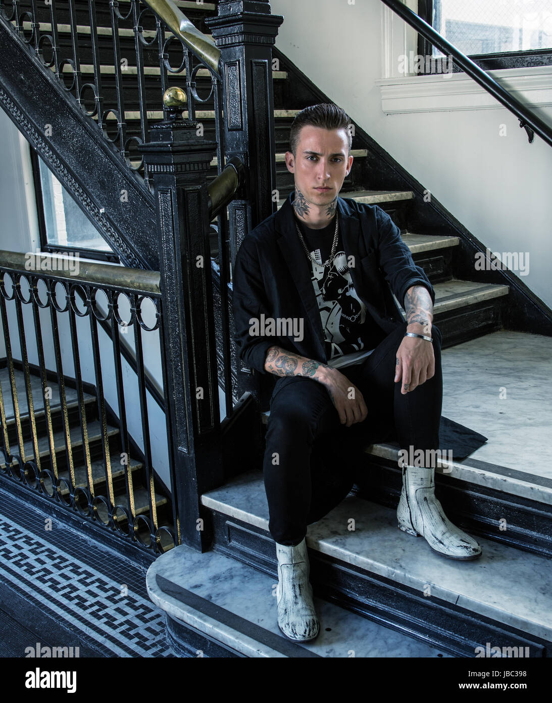 moda maschile Foto Stock