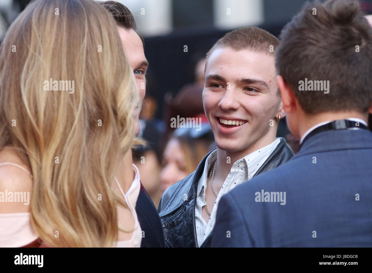 King Arthur: La leggenda della Spada UK Premiere con: Jacqui Ainsley, Rocco Ritchie dove: Londra, Regno Unito quando: 10 maggio 2017 Credit: Lia Toby/WENN.com Foto Stock