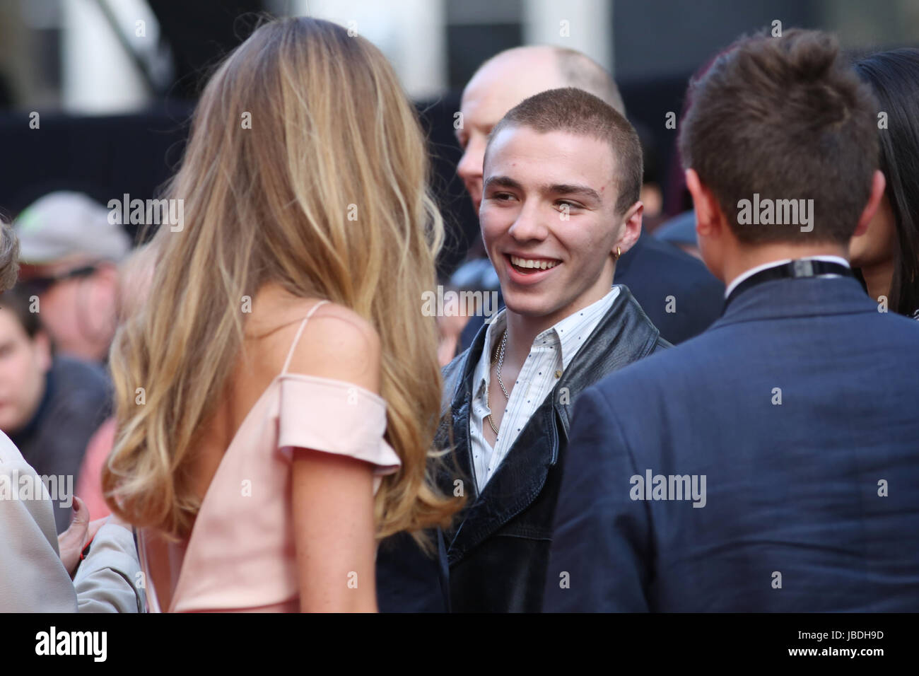King Arthur: La leggenda della Spada UK Premiere con: Jacqui Ainsley, Rocco Ritchie dove: Londra, Regno Unito quando: 10 maggio 2017 Credit: Lia Toby/WENN.com Foto Stock