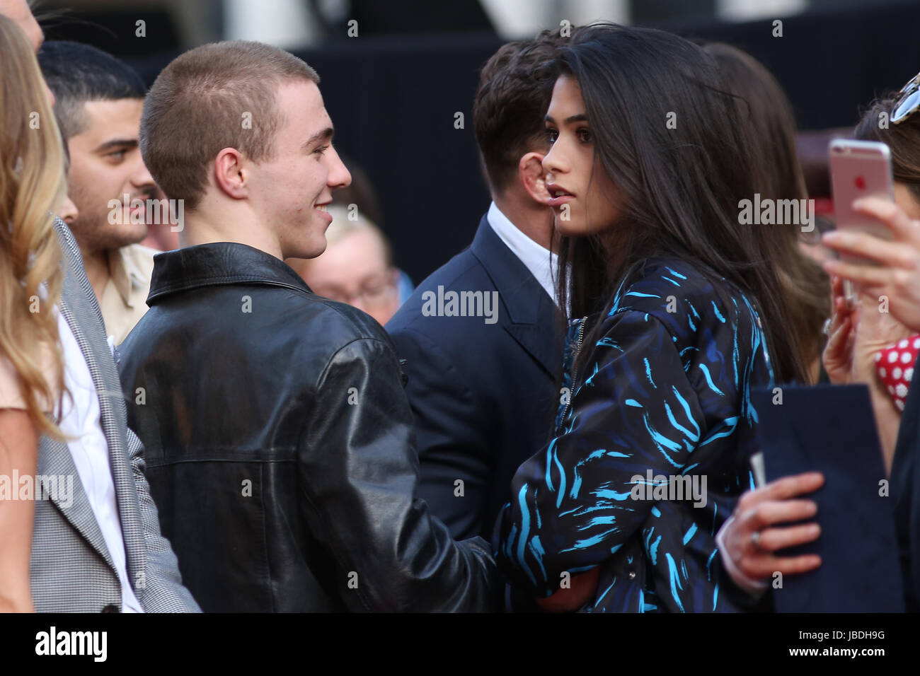 King Arthur: La leggenda della Spada UK Premiere con: Jacqui Ainsley, Rocco Ritchie, Kim Turnbull dove: Londra, Regno Unito quando: 10 maggio 2017 Credit: Lia Toby/WENN.com Foto Stock
