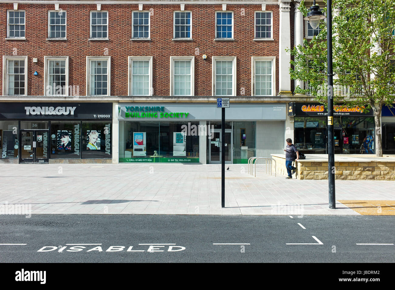 Yorkshire Building Society in Hull Foto Stock