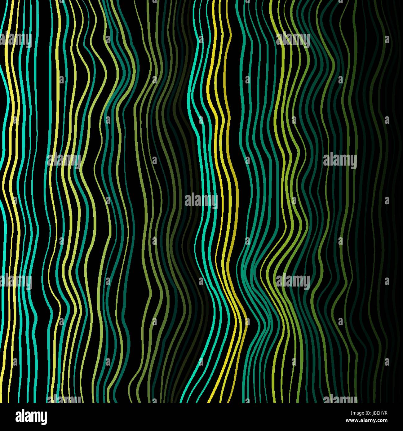 Abstract di moirè di vettore di texture. Moire onde. Moderno sfondo creativo. Illustrazione Vettoriale