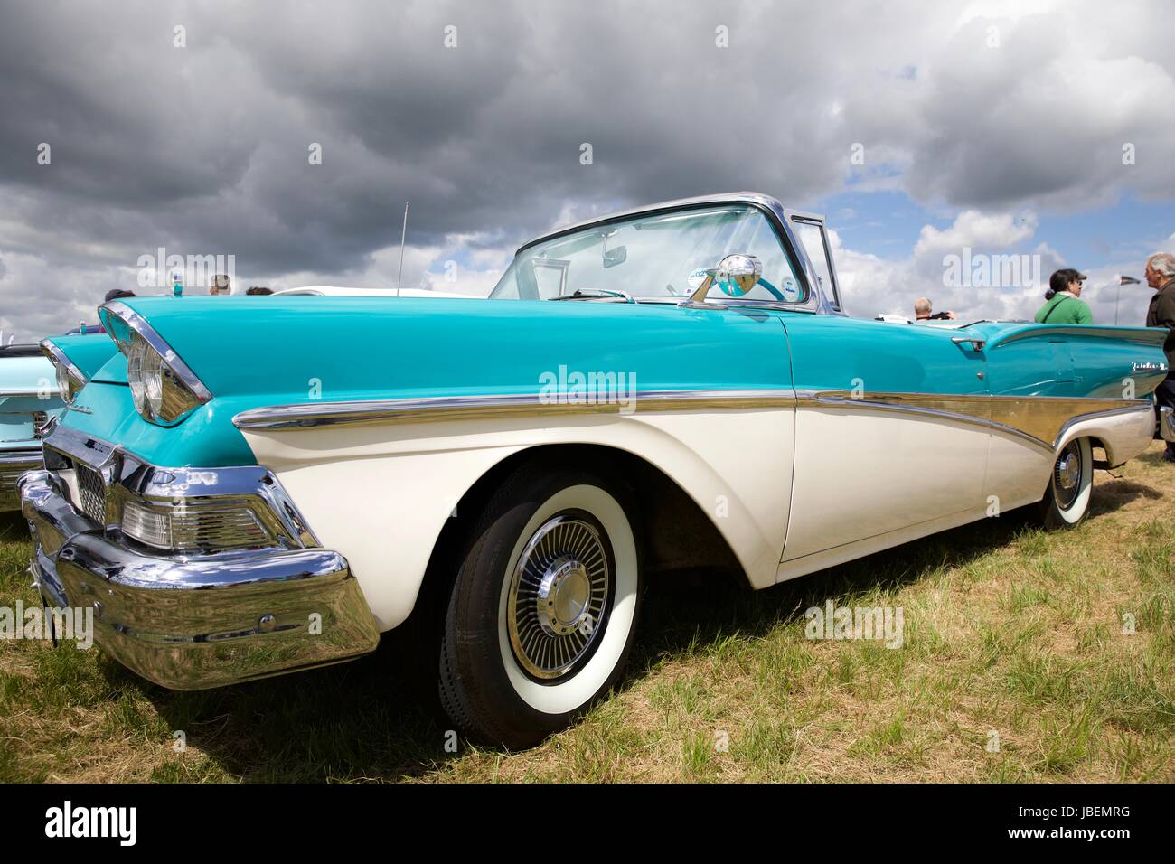 1958 Ford Fairlane 500 Skyliner Foto Stock