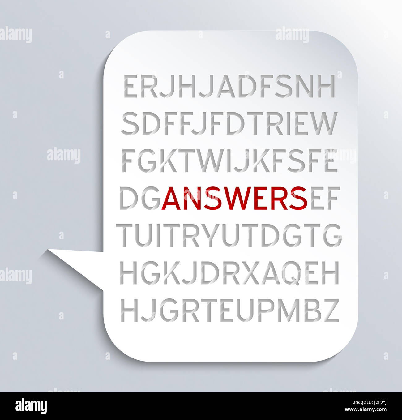 Concetto di filtraggio delle informazioni e il recupero di informazioni. Abstract background design. Foto Stock