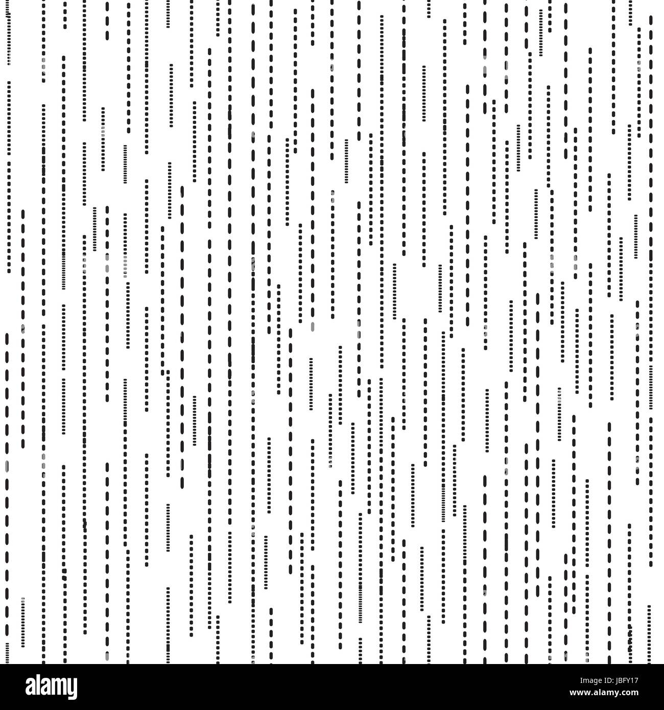 Abstract spot seamless pattern. bianco e nero blot ripple texture. Cadere dot sfondo ornamentale Illustrazione Vettoriale