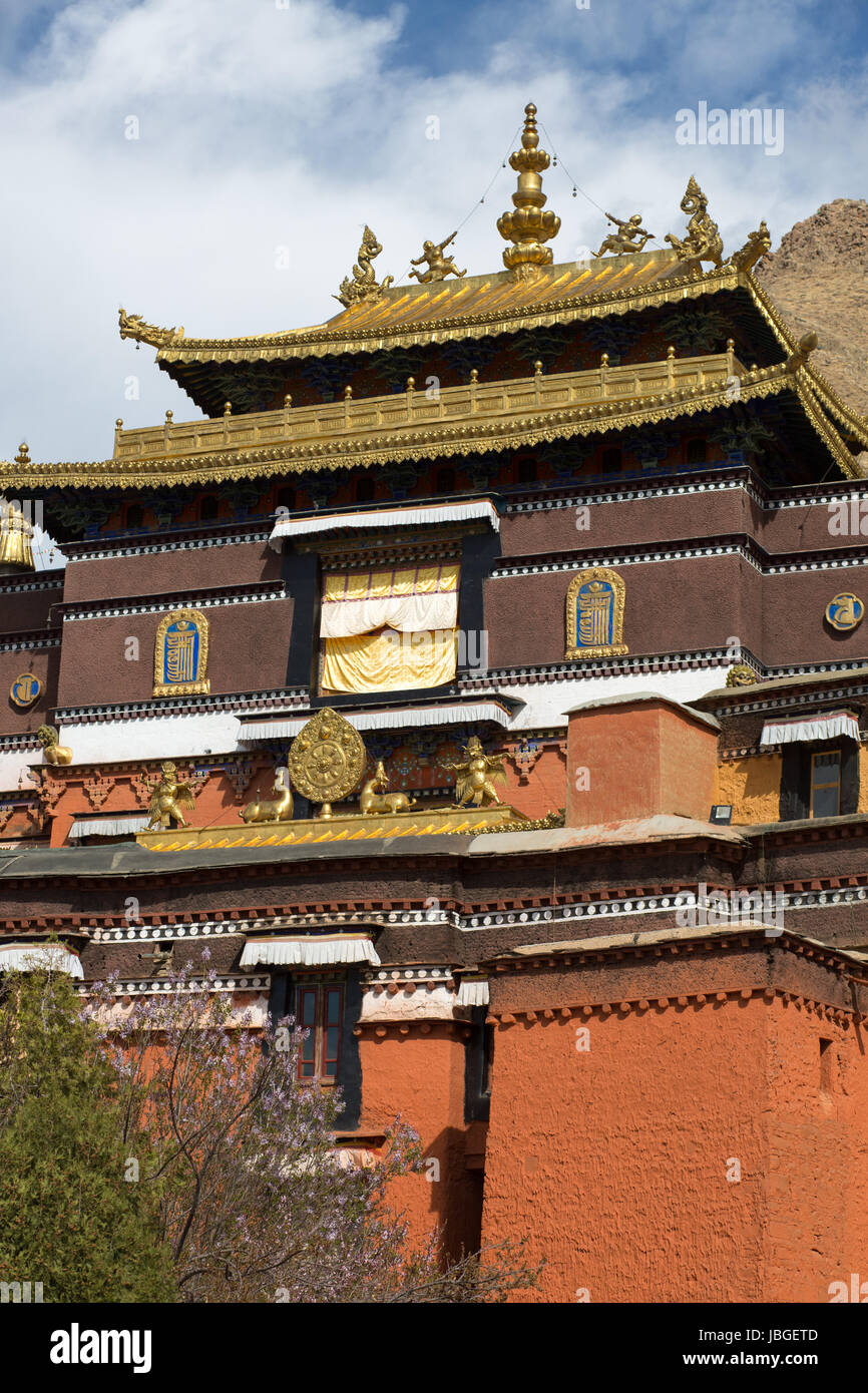 Il monastero di Palkhor nella provincia del Tibet in Cina Foto Stock