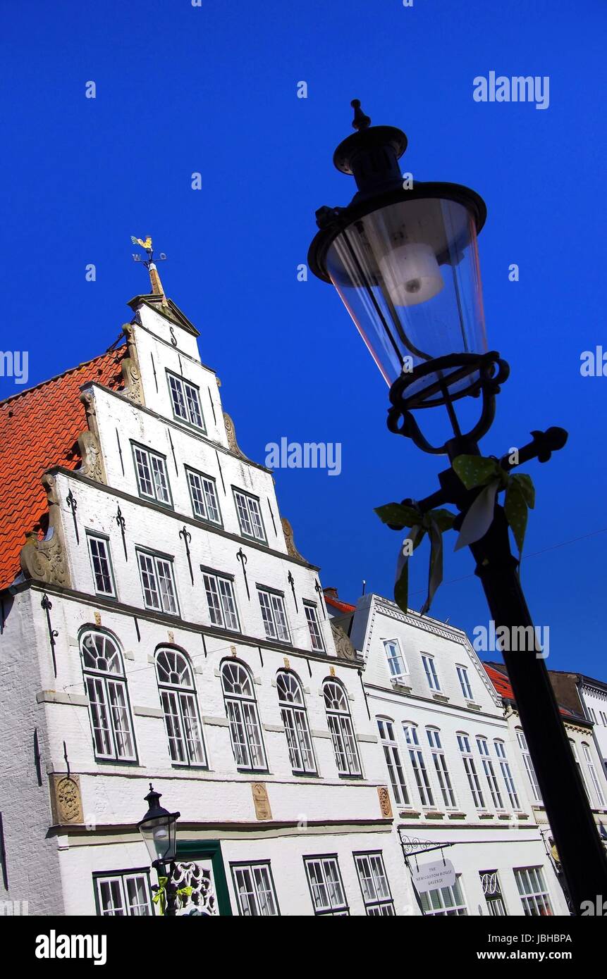 Friedrichstadt centro storico Foto Stock