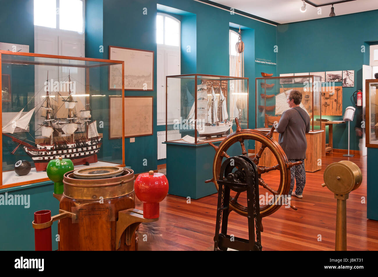 Museo del Mare, San Cibrao - Cervo, provincia di Lugo, regione della Galizia, Spagna, Europa Foto Stock