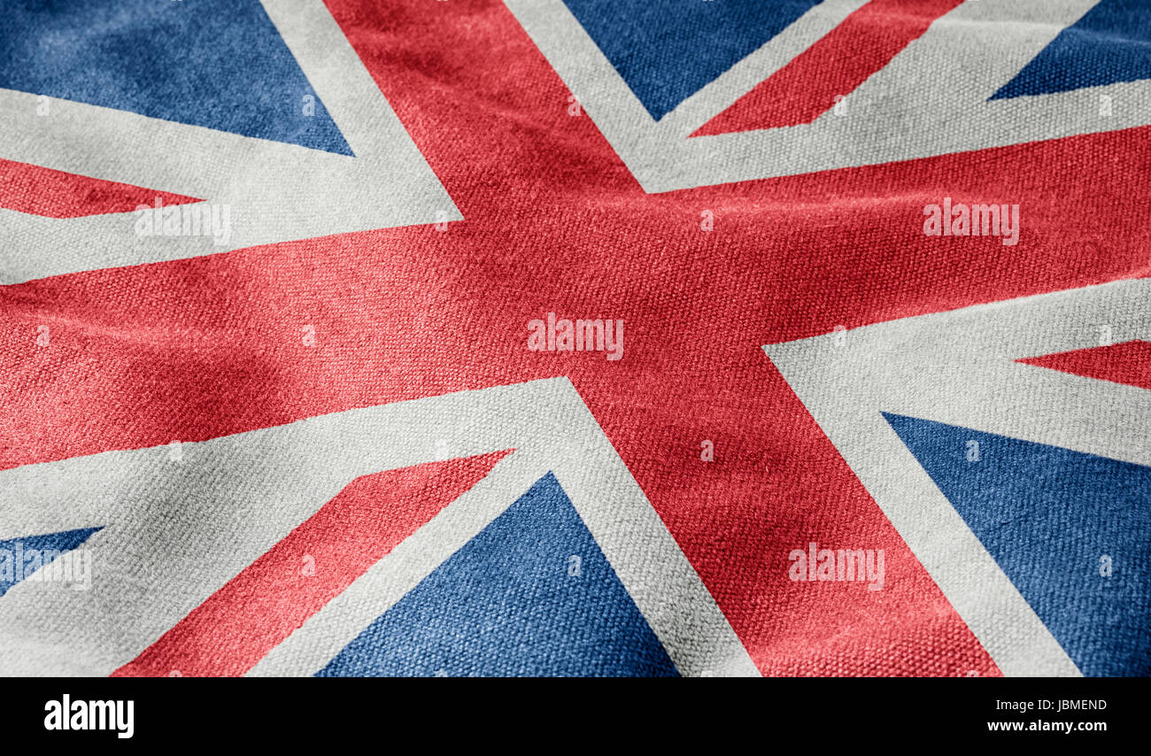 Flagge Großbritanniens Foto Stock