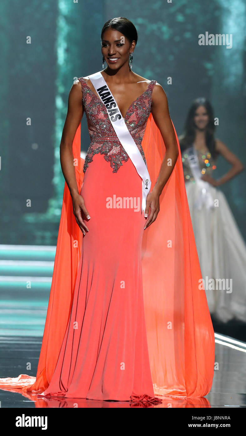 Il 2017 Miss USA concorrenza preliminare al Mandalay Bay Event Center dotato di: Miss Kansas Catherine Carmichael dove: Las Vegas, Nevada, Stati Uniti quando: 05 maggio 2017 Credit: Judy Eddy/WENN.com Foto Stock