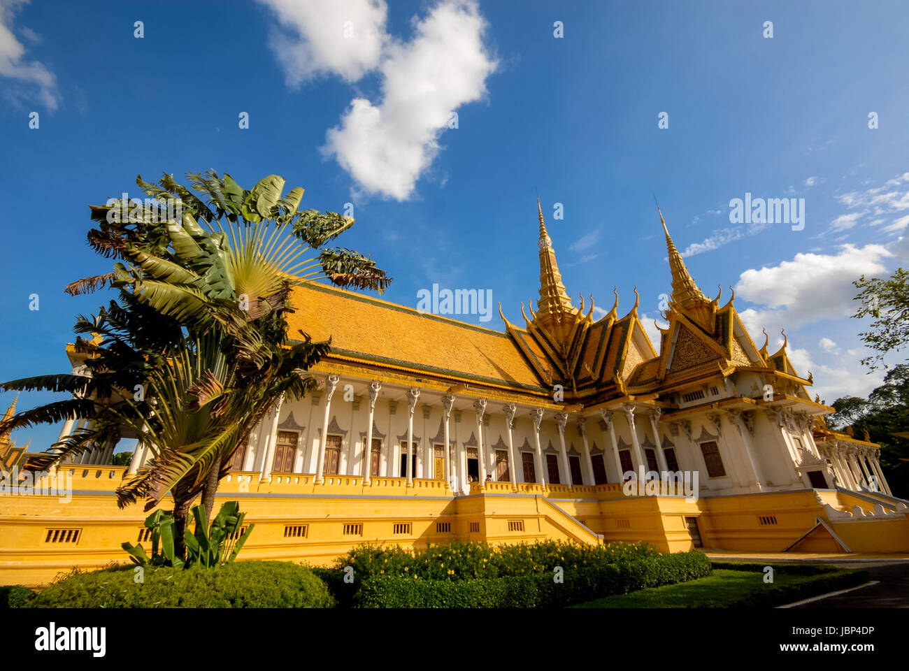 Royal Palace in Phnom Penh Cambogia Foto Stock