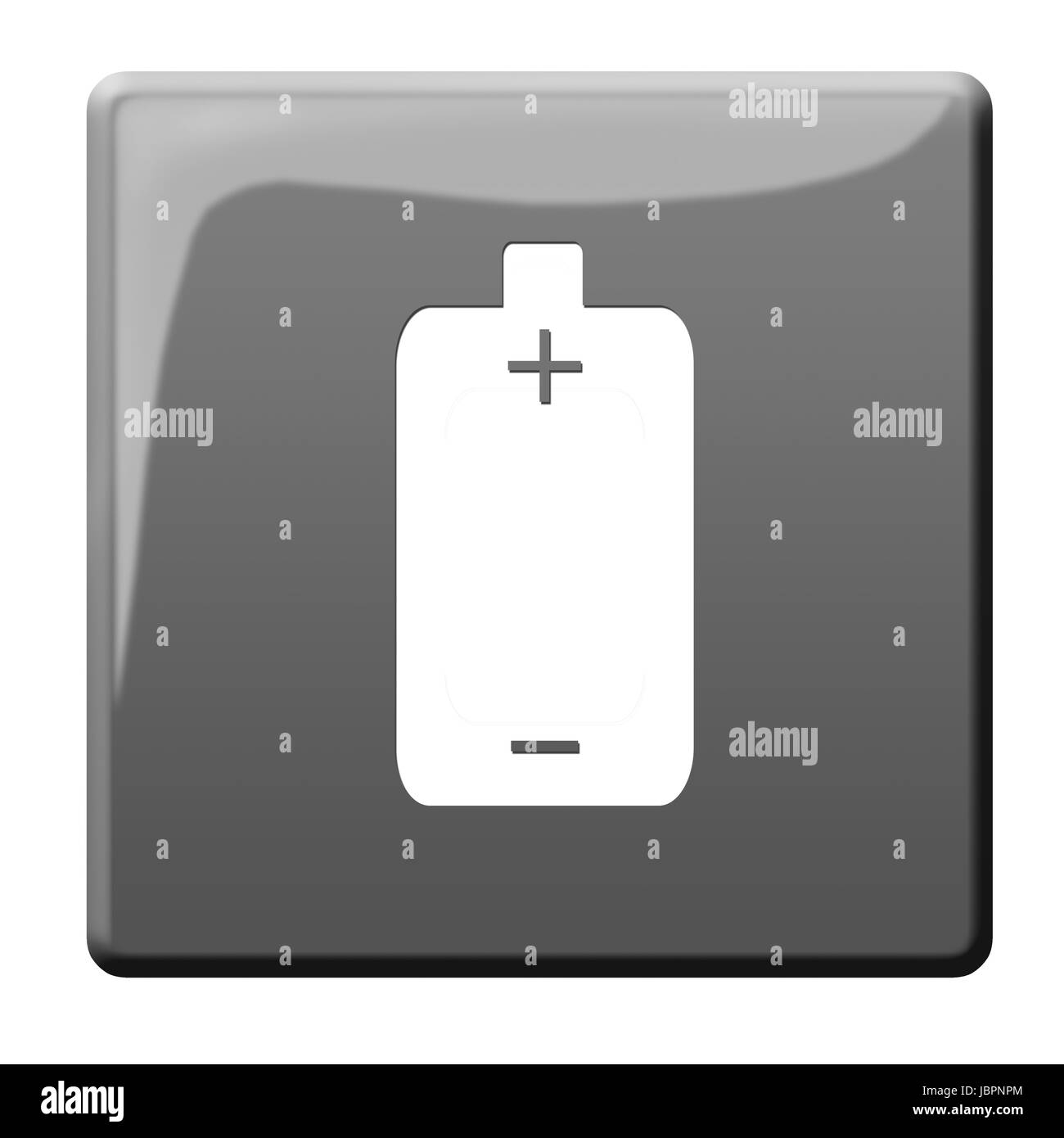 icona della batteria Foto Stock