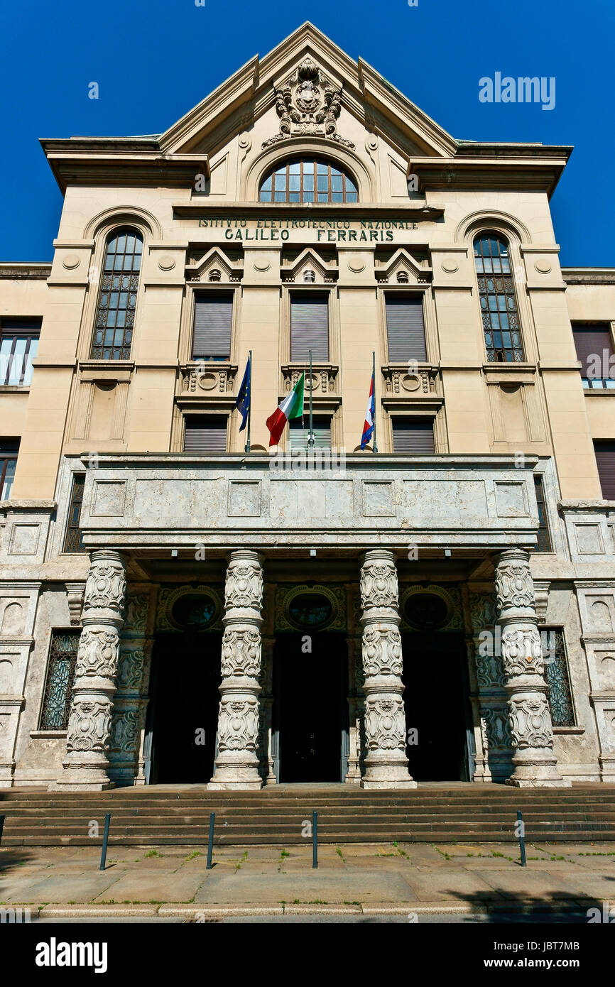 Galileo Ferraris, Istituto Nazionale di Ricerca Metrologica; Istituto  Nazionale elettrotecnico. INRIM. Torino, Piemonte, Italia, Europa, UE Foto  stock - Alamy