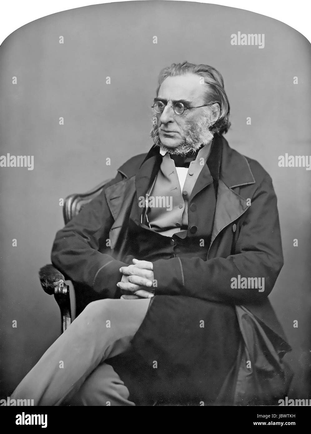 CHARLES JAMES NAPIER (1782-1853) esercito britannico generale circa 1850 Foto Stock