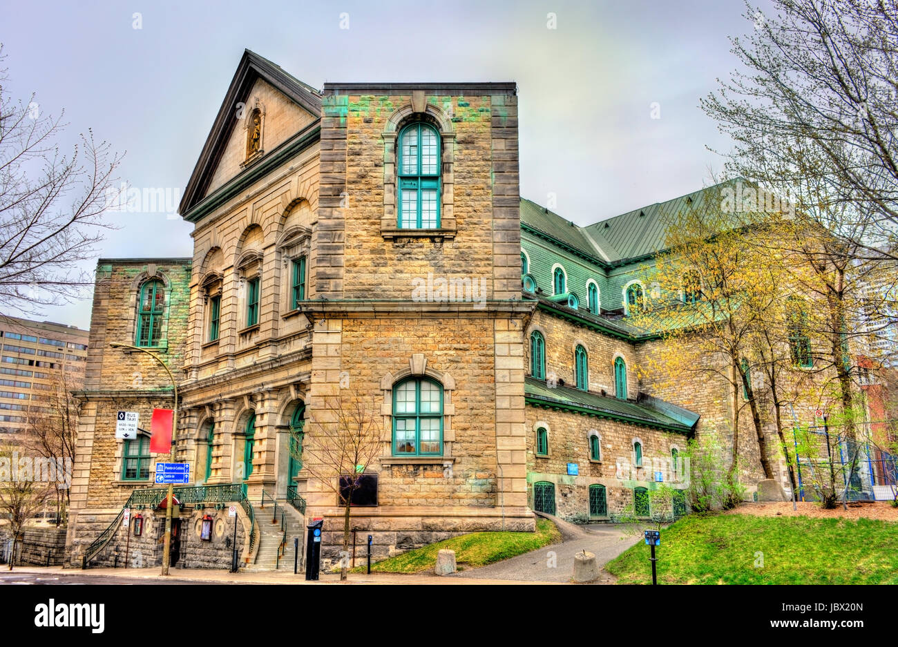 Chiesa del Gesu in Montreal, Canada Foto Stock