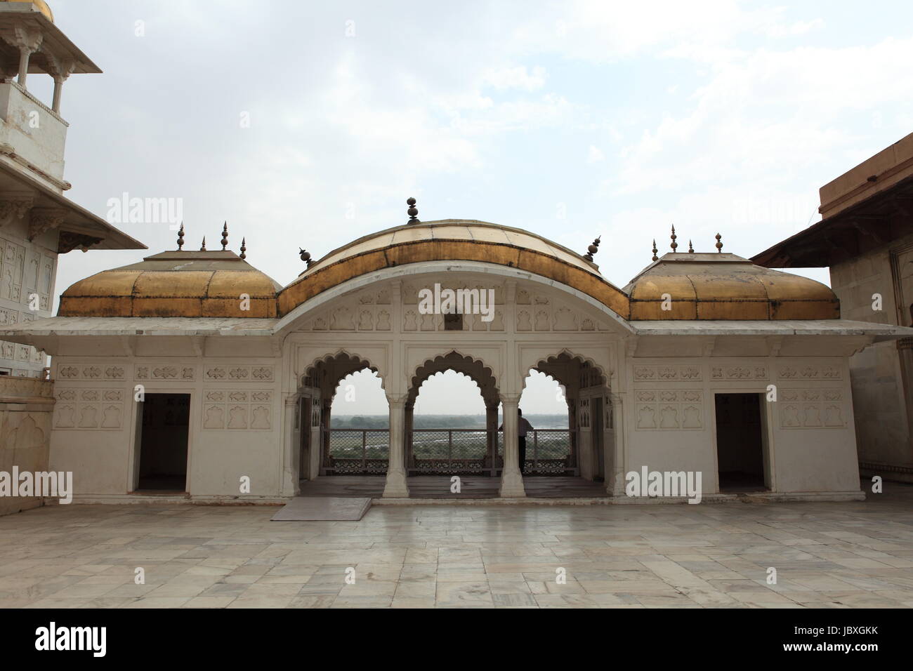 Il Forte Rosso di Agra india Foto Stock