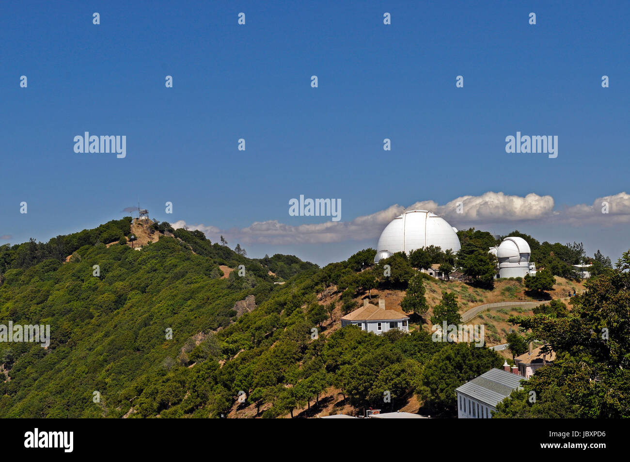 120 pollici telescopio, Lick Observatory, Mount Hamilton, California Foto Stock
