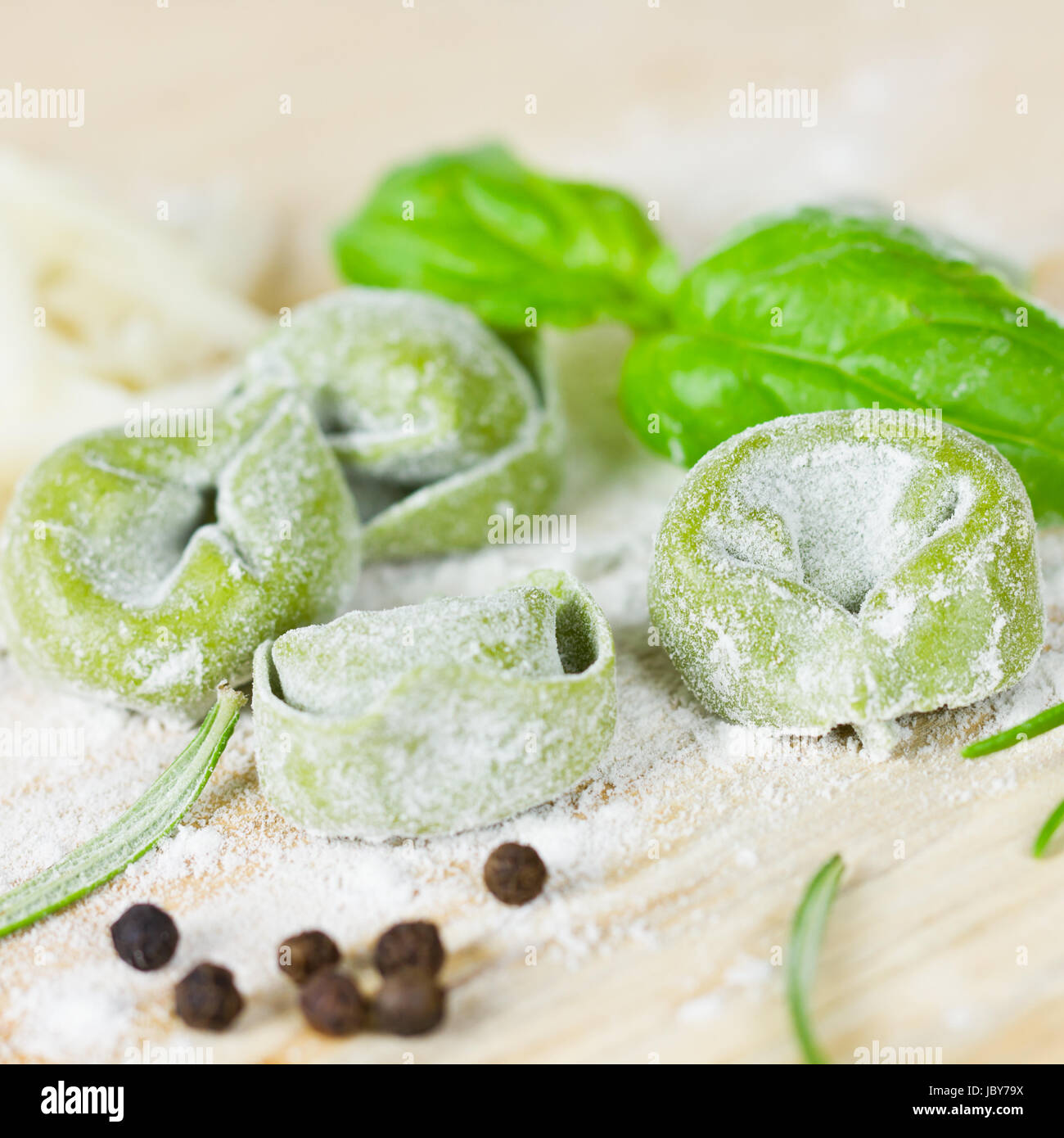 Gastronomia verde Foto Stock