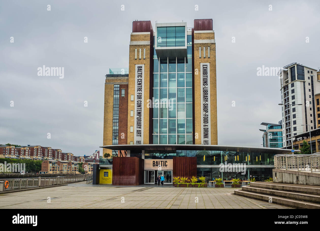 Il Baltic Centre for Contemporary Art a Newcastle upon Tyne Foto Stock