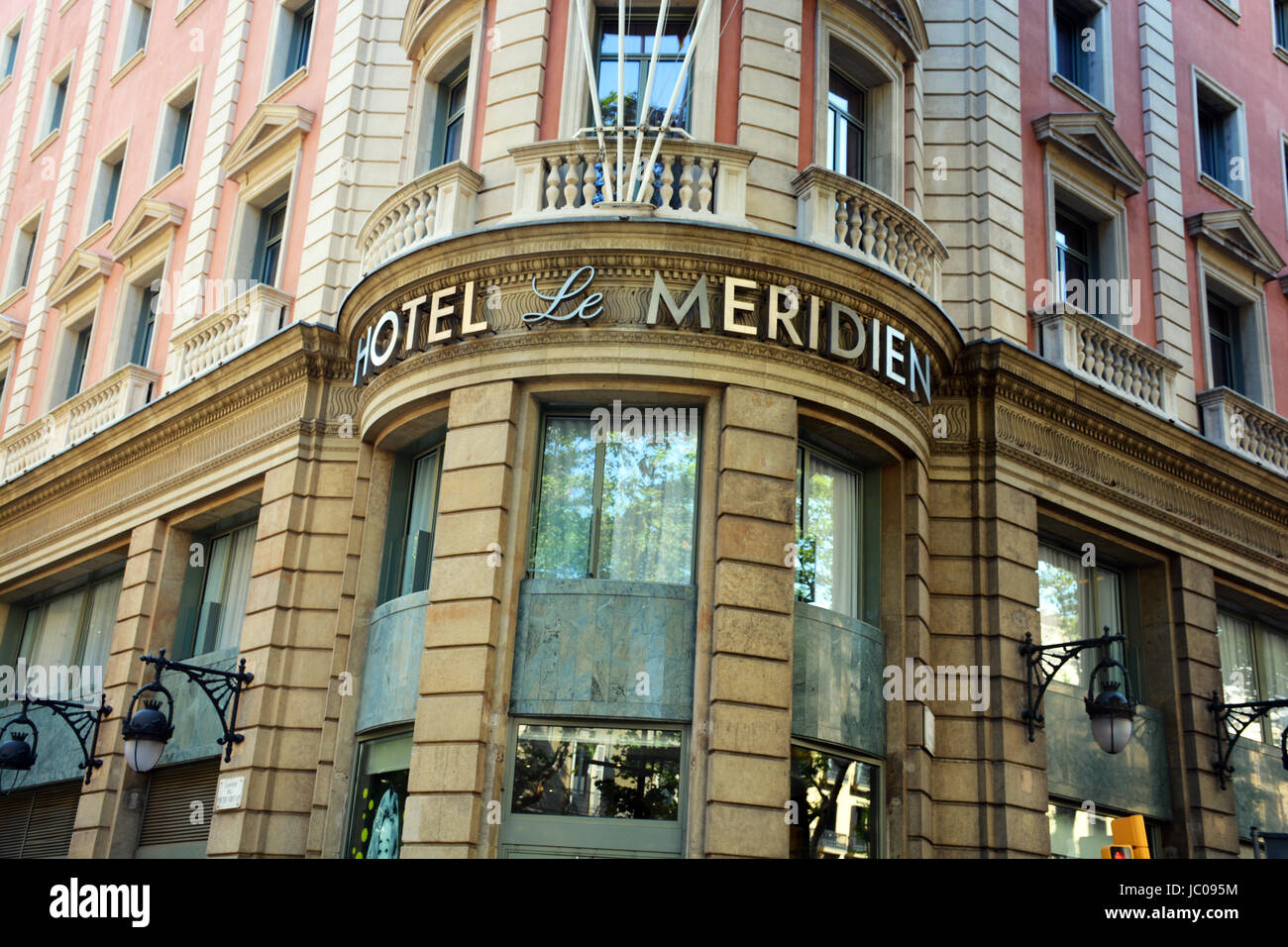 Hotel Le Meridien, Barcellona, Spagna Foto Stock