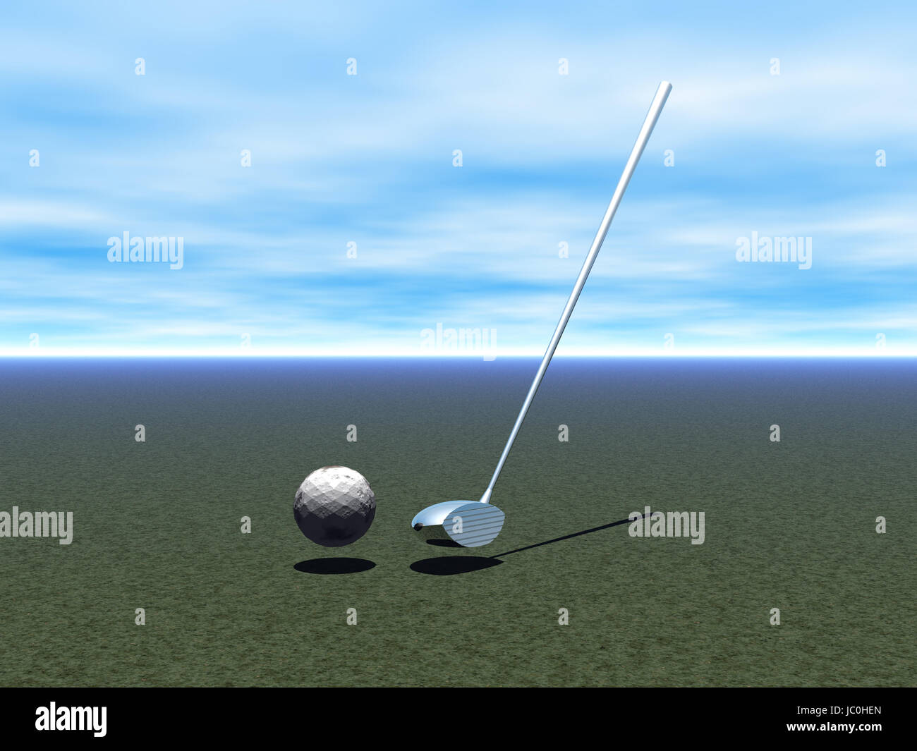 Golf club Foto Stock