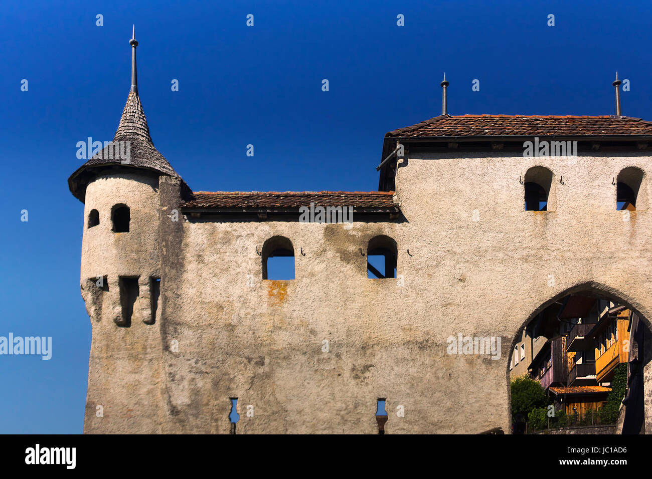 Freiburg chateau Foto Stock