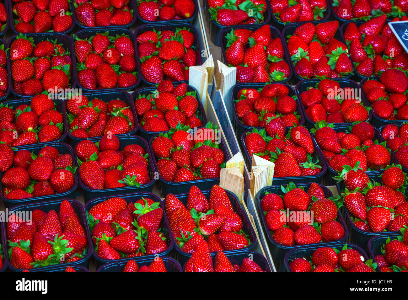 Fragole Foto Stock