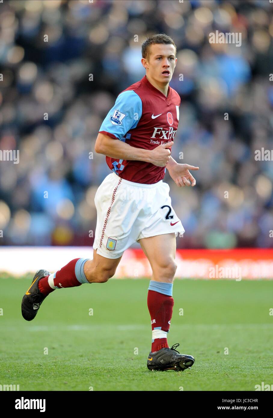 JONATHAN HOGG Aston Villa FC Aston Villa FC VILLA PARK Birmingham Inghilterra 13 Novembre 2010 Foto Stock