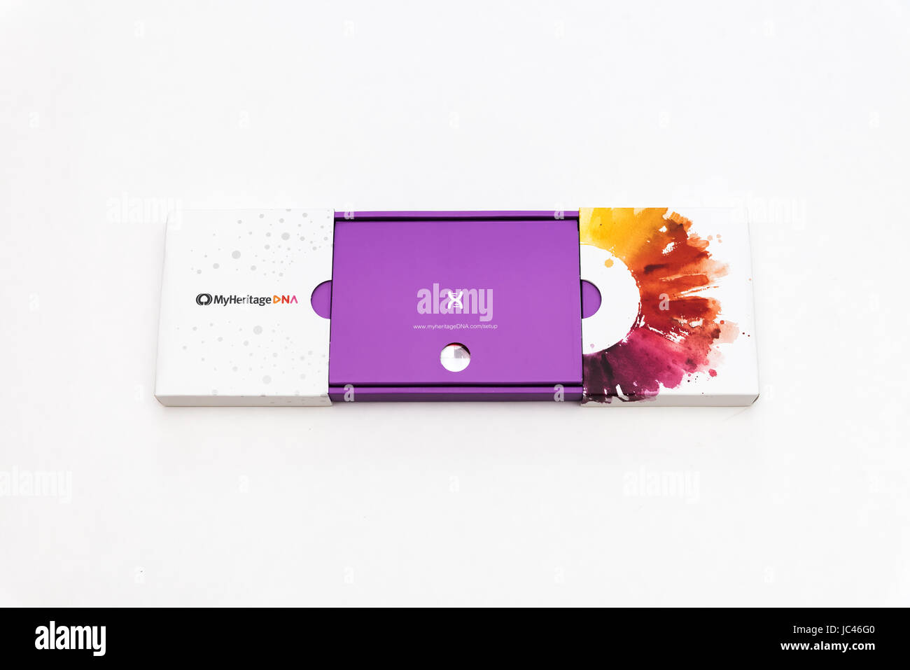 Kit per il test del DNA Foto Stock