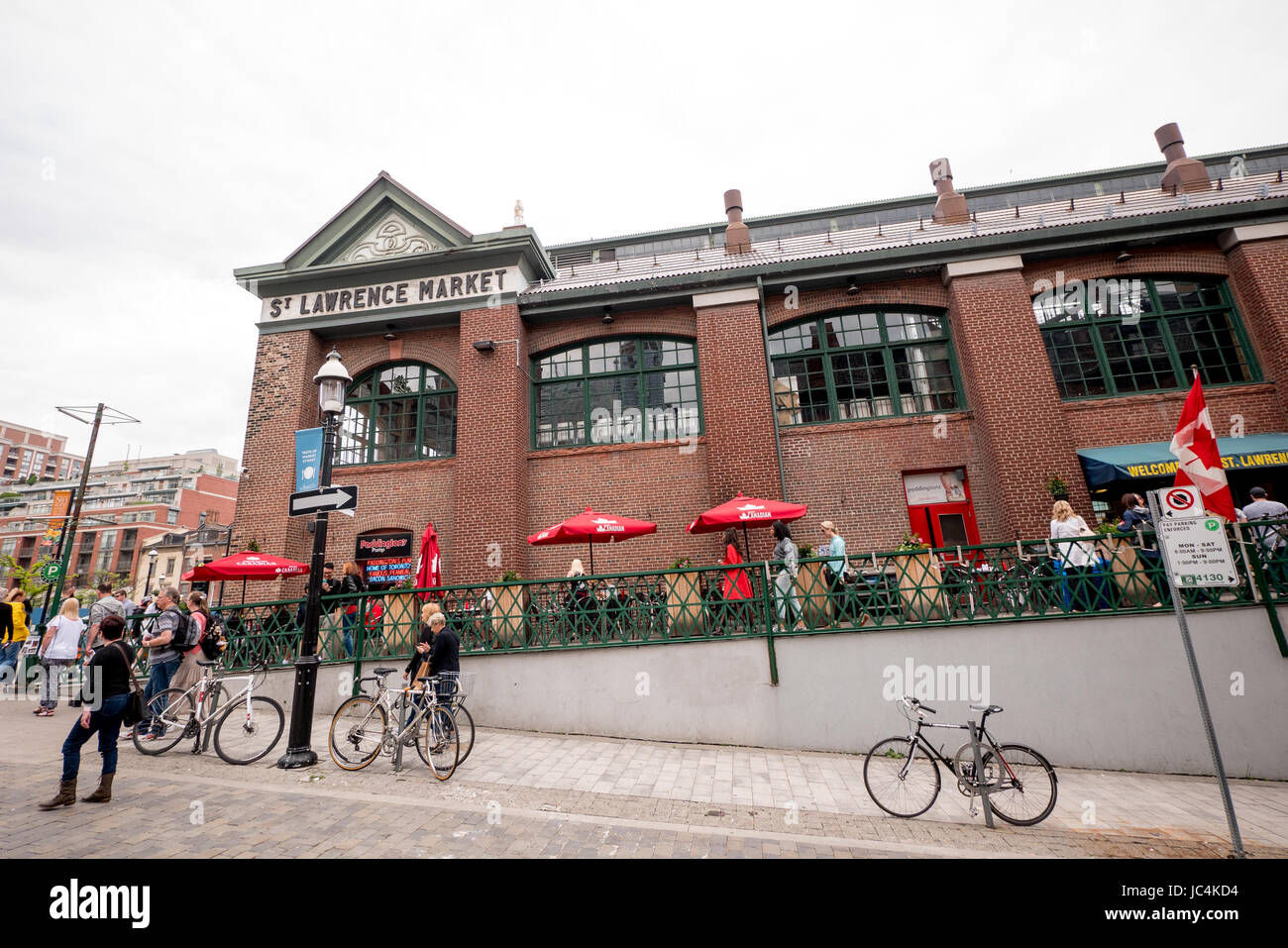 St Lawrence Market a Toronto in Canada Foto Stock
