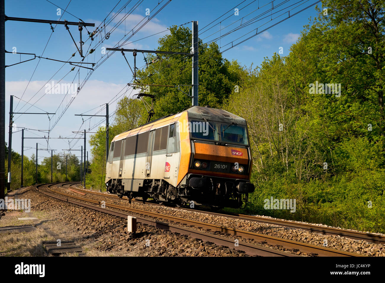 Locomotore elettrico serie BB26000 da SNCF Foto Stock
