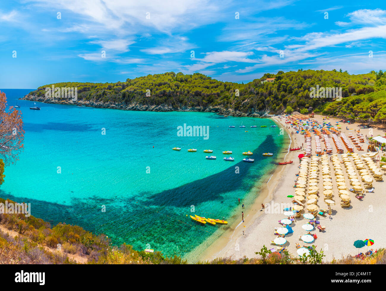 Spiaggia Di Fetovaia Isola Delba Toscana Italia Foto