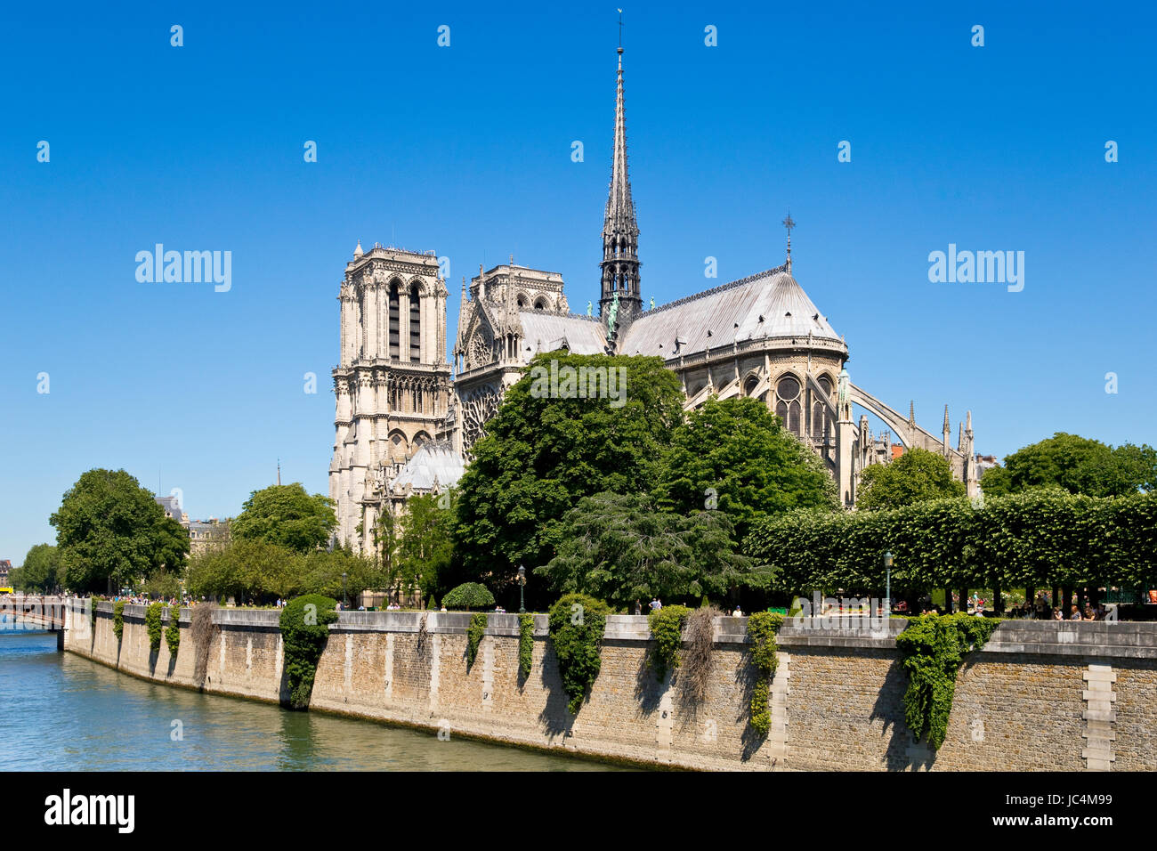 Notre Dame de Paris, Parigi, Francia Foto Stock