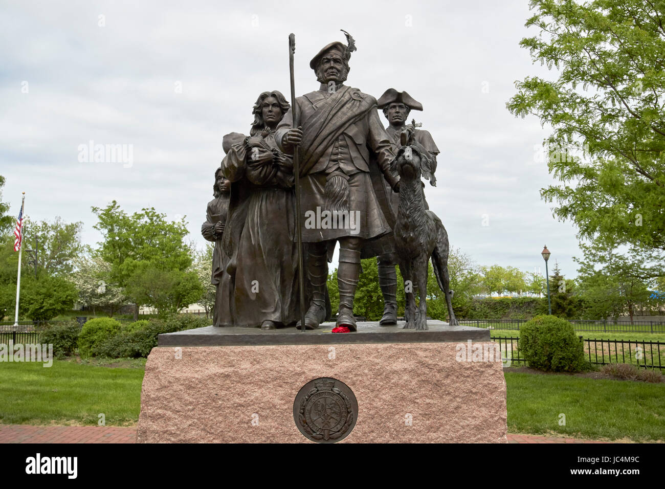Scottish memorial Philadelphia STATI UNITI D'AMERICA Foto Stock