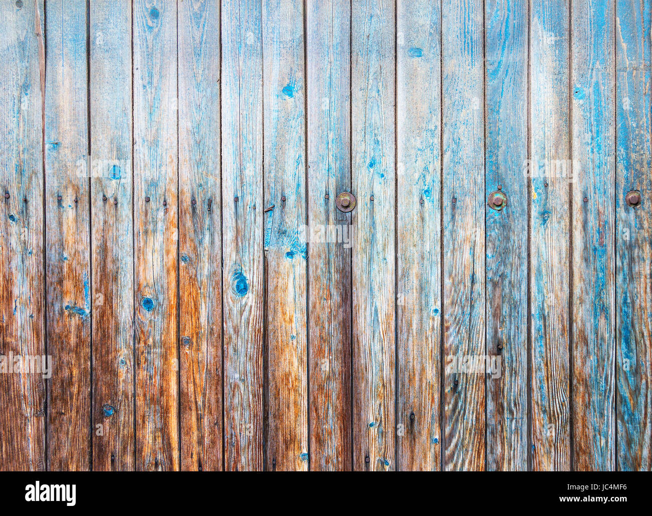 Il vecchio muro di legno o di sfondo texture Foto Stock