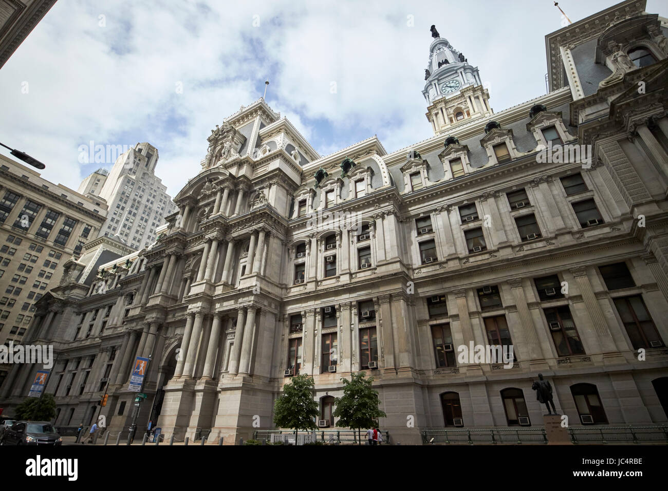 Philadelphia city hall USA Foto Stock