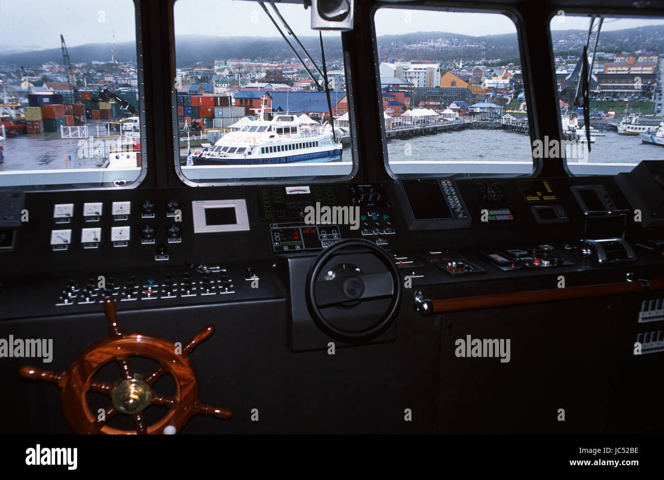 Mare Australis nave da crociera nei pressi di Capo Horn Patagonia cile america del sud Foto Stock
