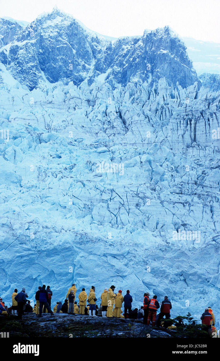 Mare Australis nave da crociera nei pressi di Capo Horn Patagonia cile america del sud Foto Stock