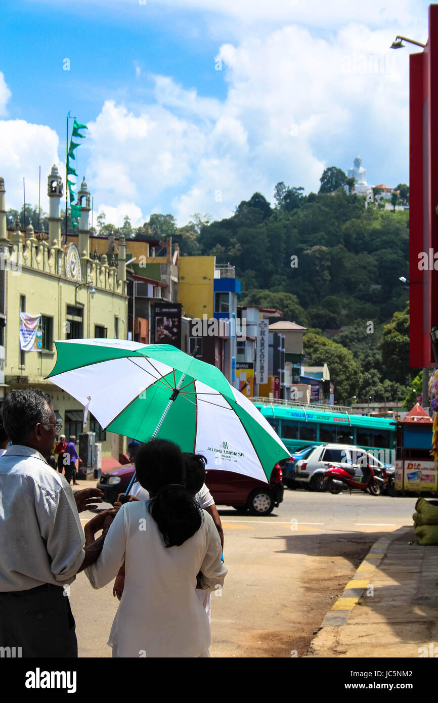 Poya giorno di Kandy Sri Lanka Foto Stock