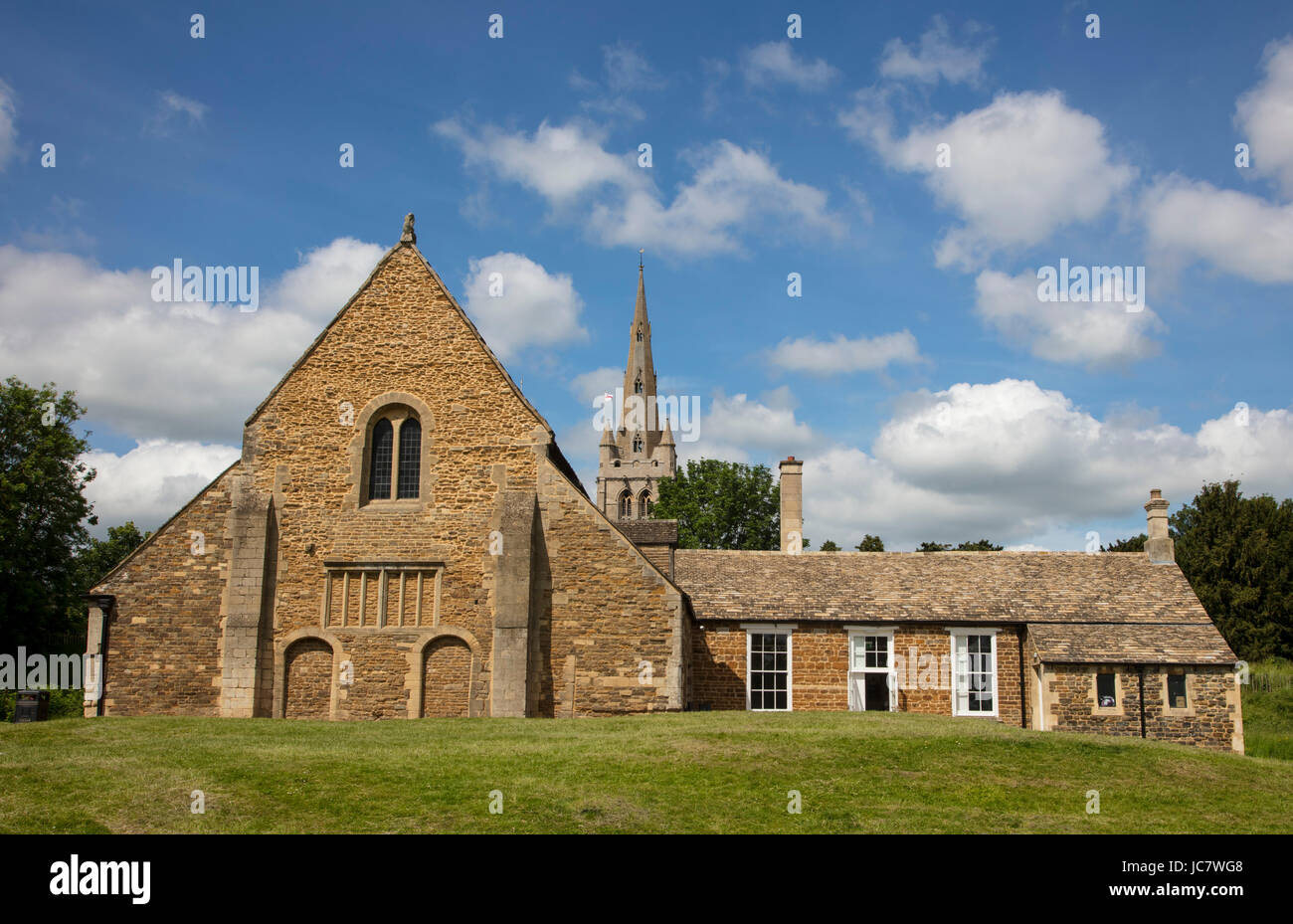 Chiesa di tutti i Santi Oakham Rutland Foto Stock