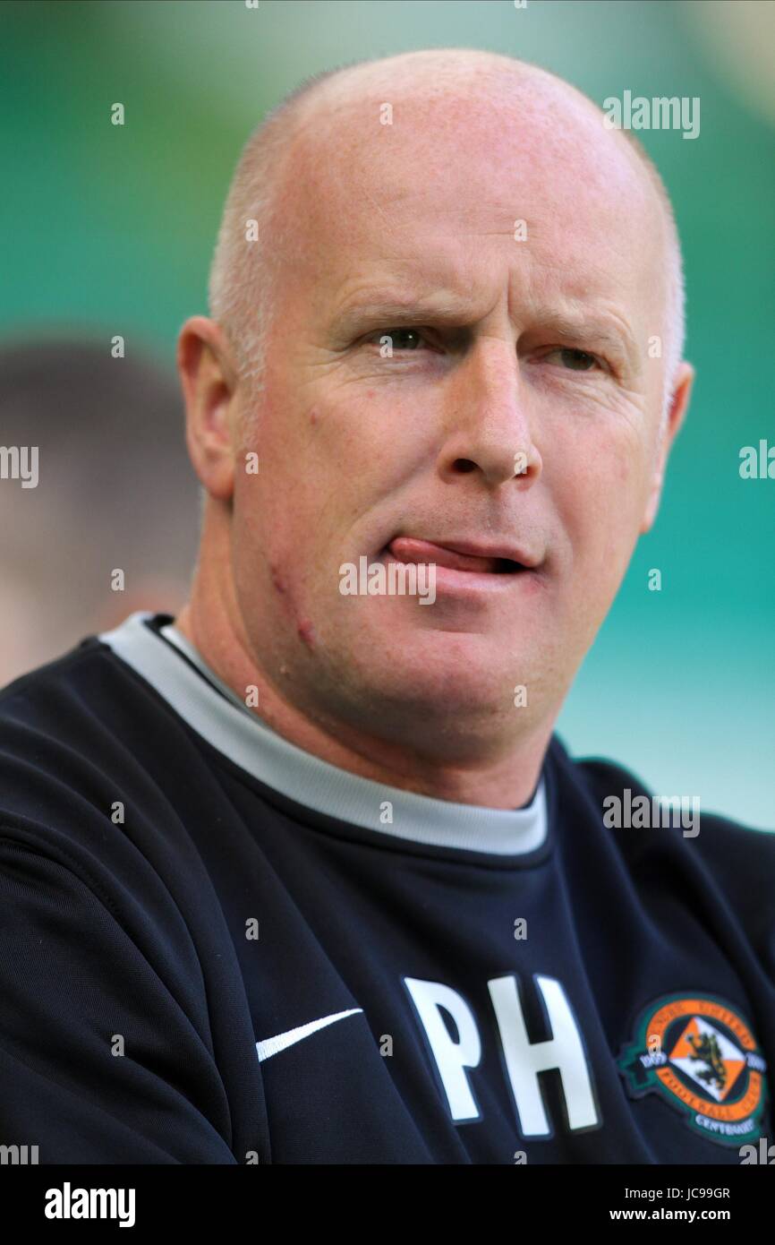 PETER HOUSTON CELTIC V Dundee United FC CELTIC PARK GLASGOW Scozia 20 Febbraio 2010 Foto Stock