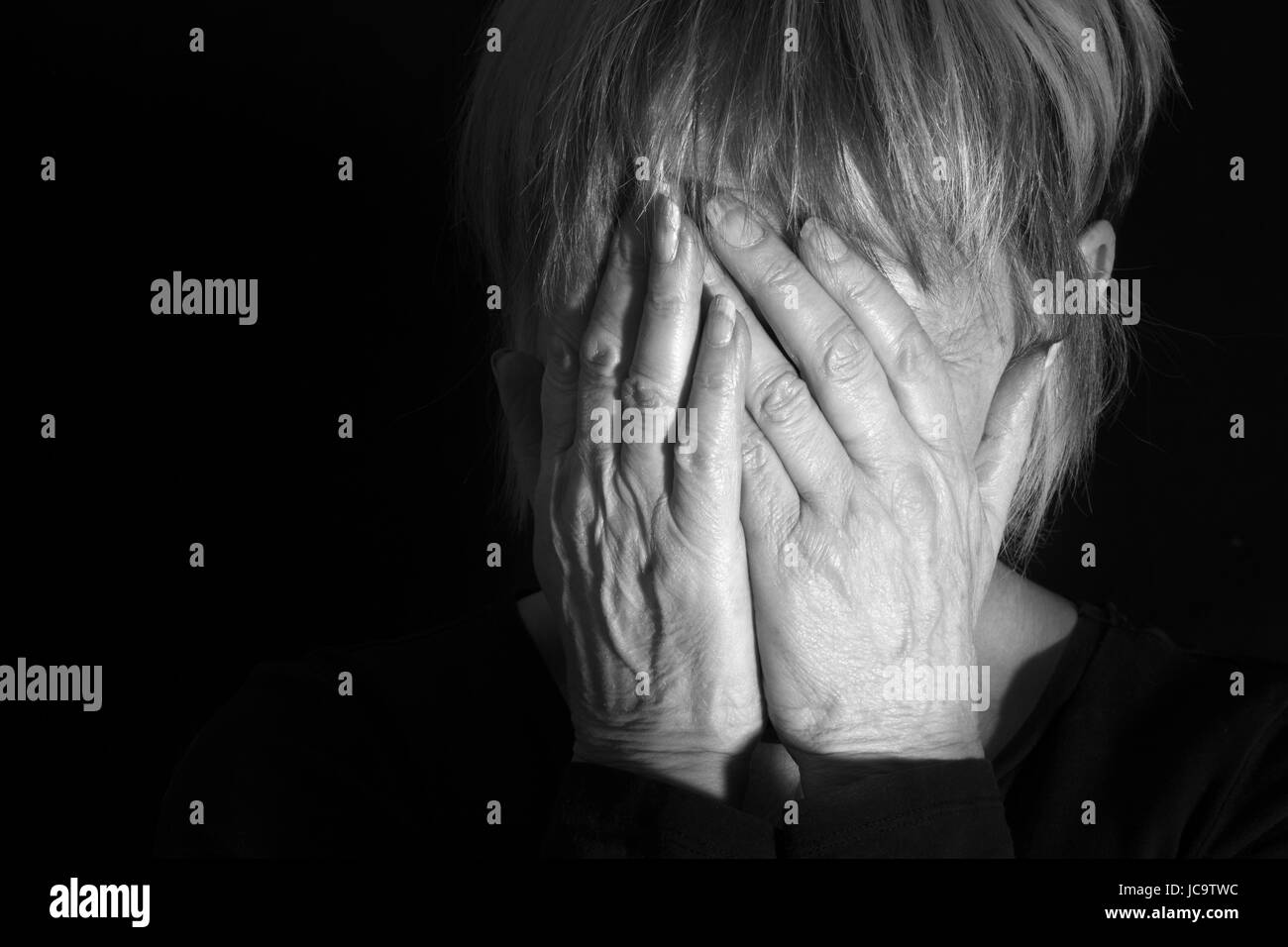 Depressione. Foto Stock