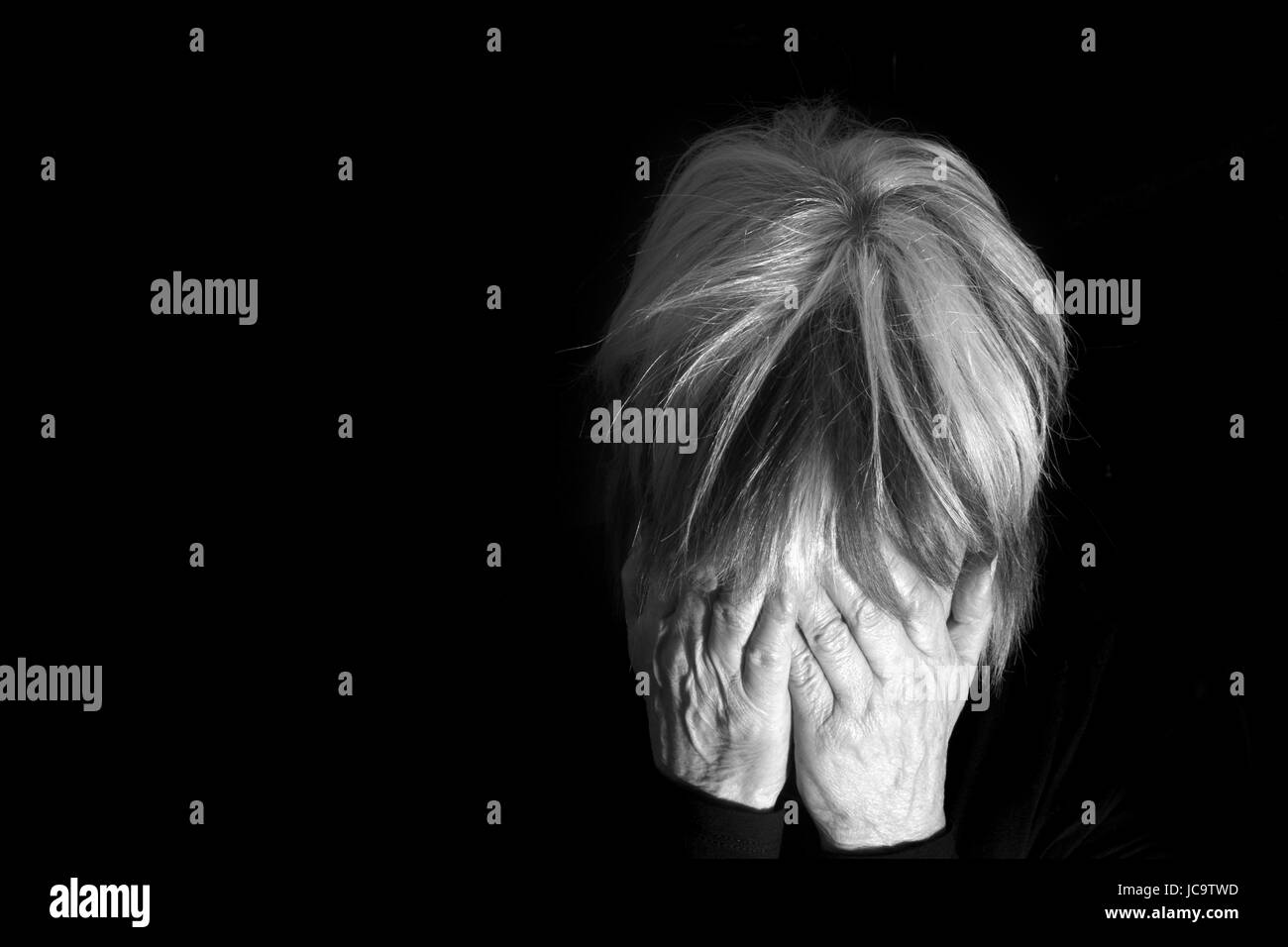 Depressione. Foto Stock